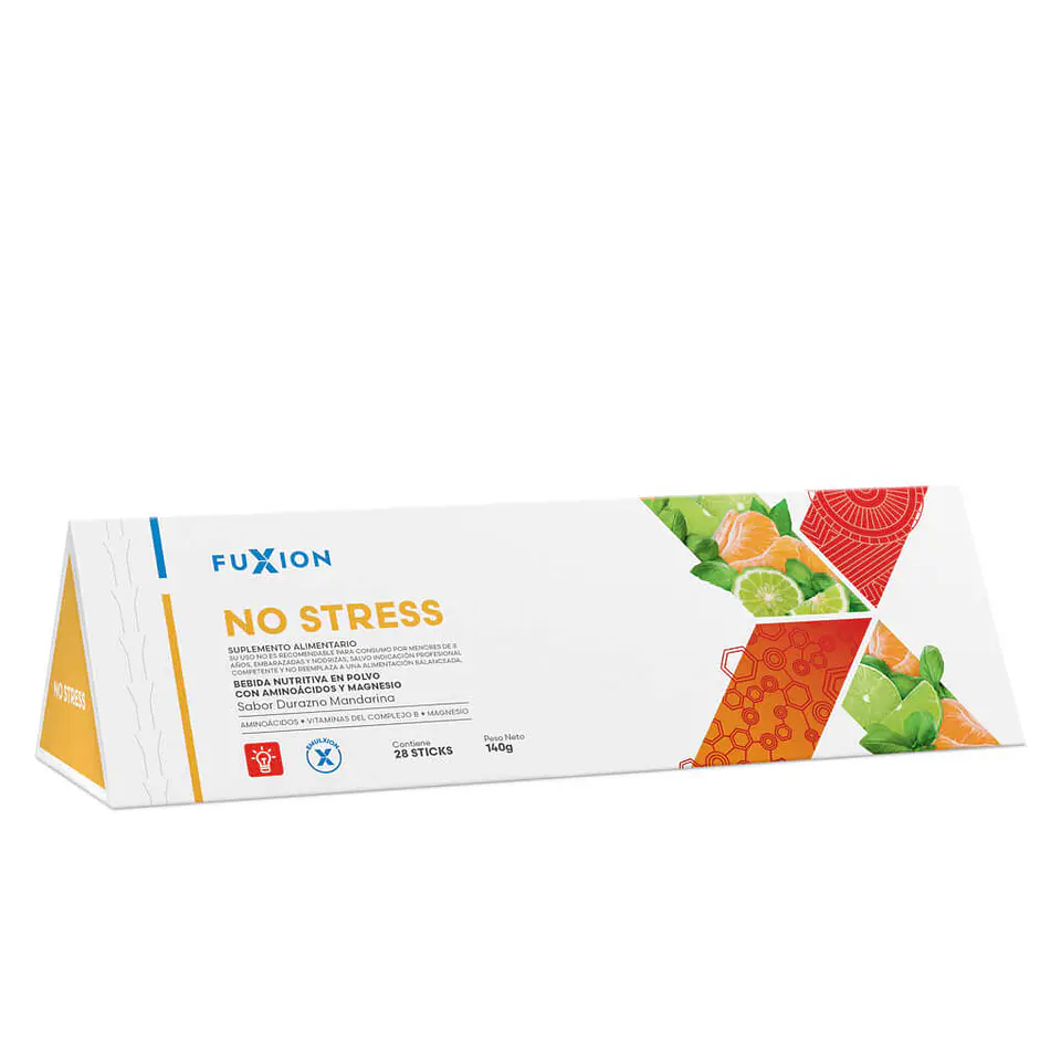 Fuxion No-Stress - Suplemento Natural para el Estrés y la Ansiedad (28 Sticks) 2