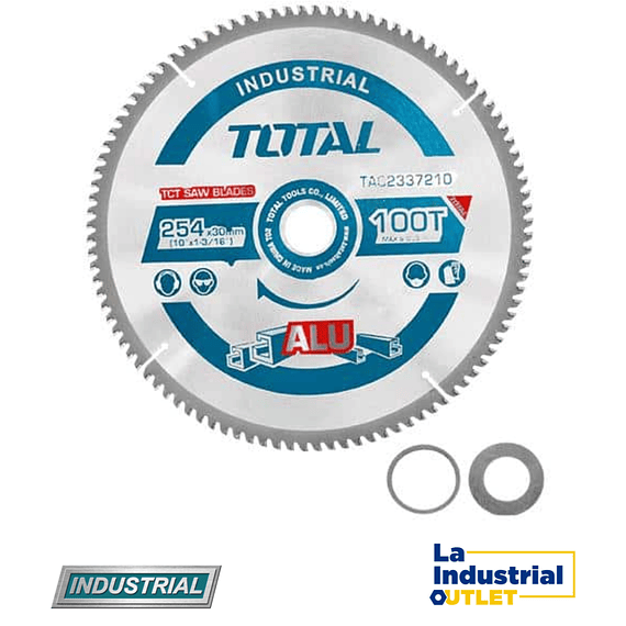 DISCO SIERRA 10 X 100T P ALUMINIO TOTAL