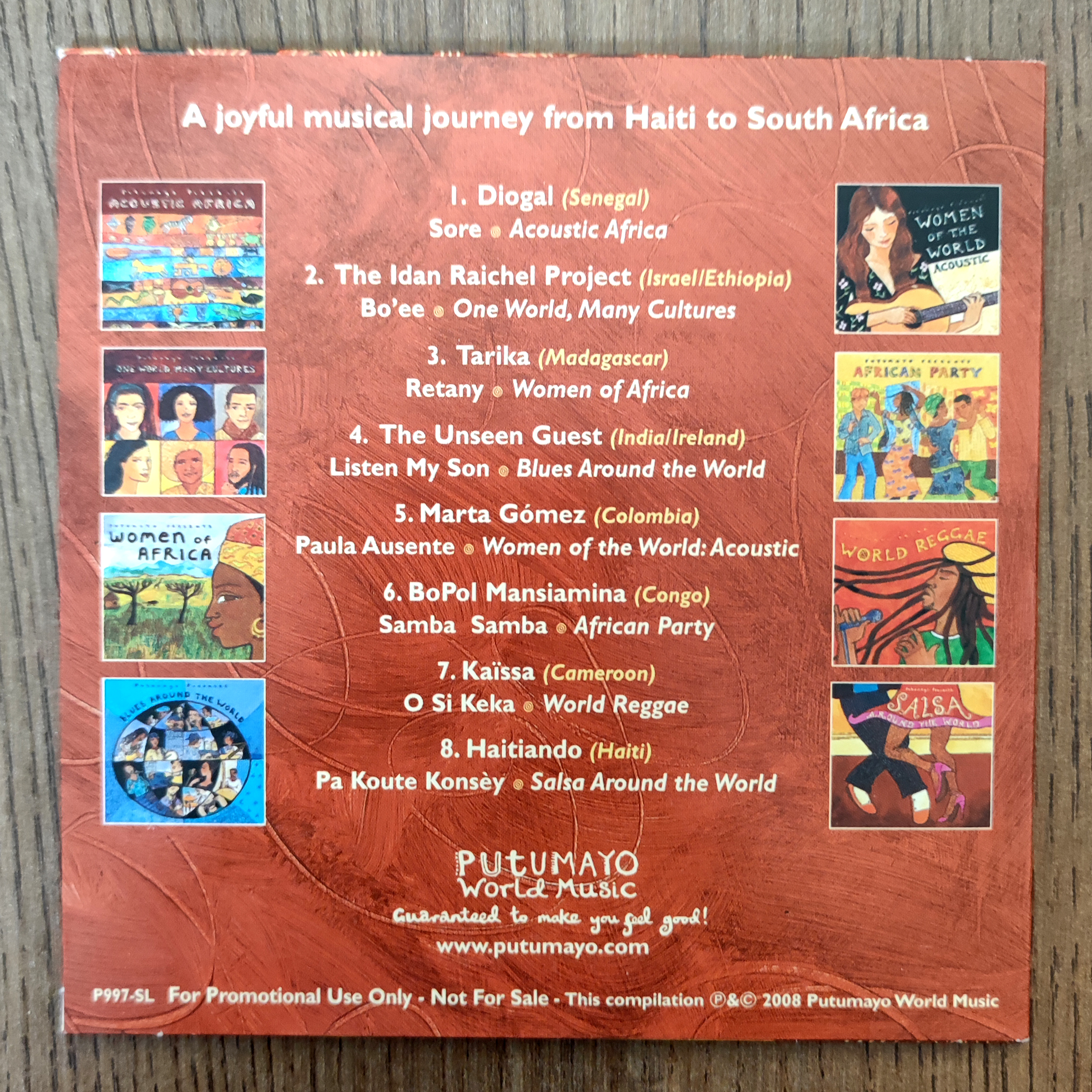 Varios - Putumayo World Music Fair Trade Sampler 2