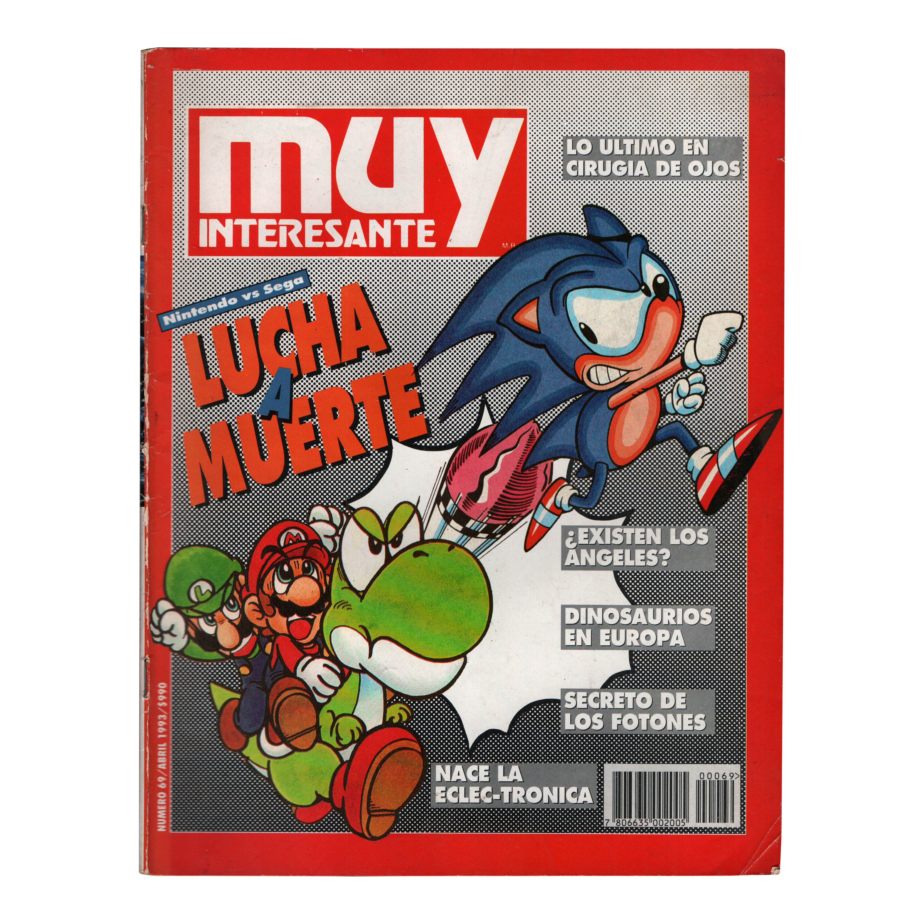 Muy Interesante 69 (Nintendo vs Sega 1993)
