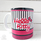 Tazón mug taza gato personajes Hello Kitty regalo fan