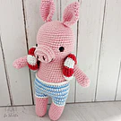 Cerdito amigurumi animales crochet juguetes regalos tejidos