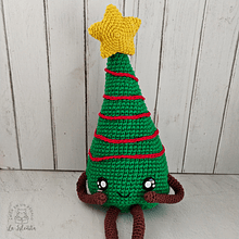 Árbol navideño amigurumi decoración navidad adornos tejidos