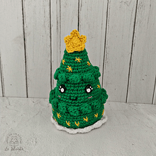 Árbol de navidad amigurumi decoración navideña adornos tejidos