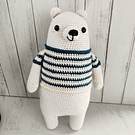 Oso polar amigurumi animales crochet juguetes regalos tejidos