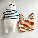 Oso polar amigurumi animales crochet juguetes regalos tejidos