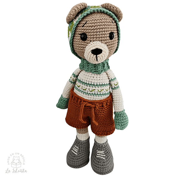 Oso amigurumi animales crochet juguetes regalos tejidos