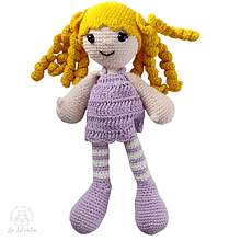Muñeca Rizos crochet amigurumi juguetes regalos tejidos