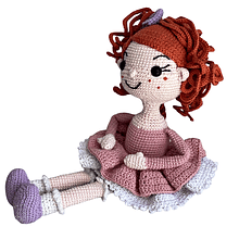 Muñeca bailarina ballet amigurumi crochet juguetes regalos tejidos