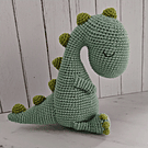 Dinosaurio amigurumi animales crochet juguetes regalos tejidos
