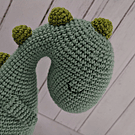Dinosaurio amigurumi animales crochet juguetes regalos tejidos