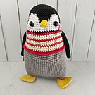 Pingüino amigurumi animales crochet juguetes regalos tejidos