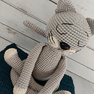 Gato yoga meditación amigurumi animales crochet regalos tejidos