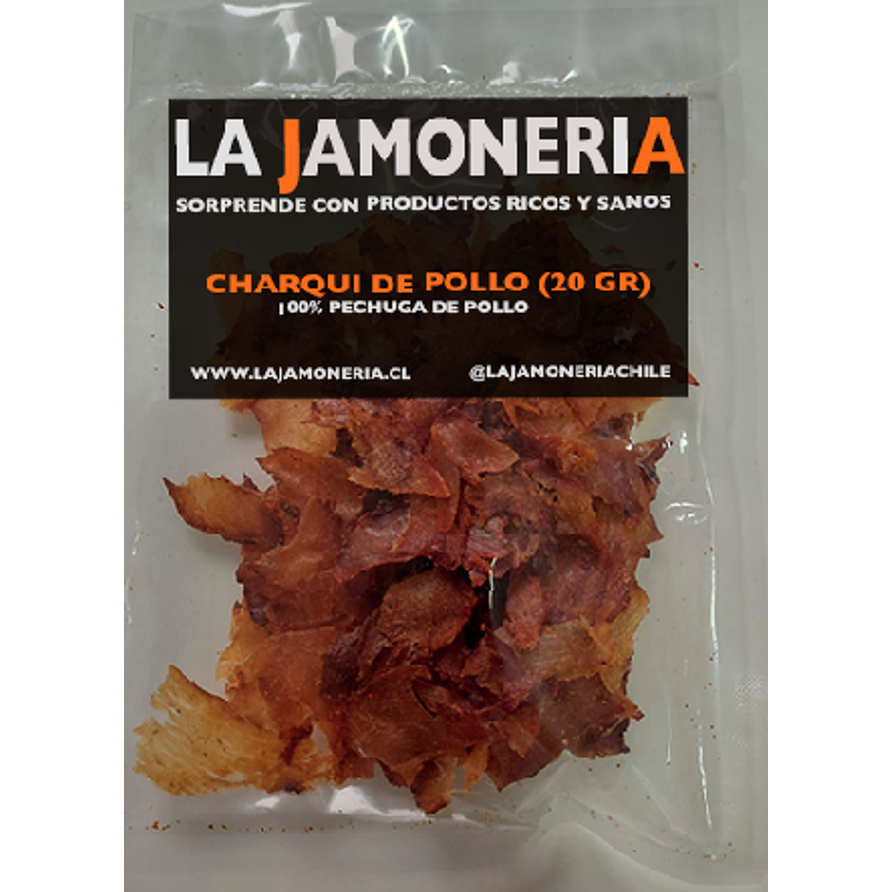 Charqui de Pollo Premium (20 gr)