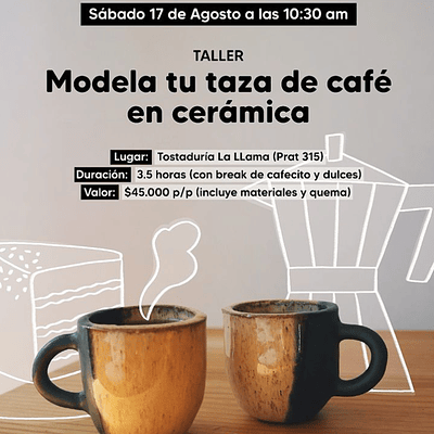 Modela tu Taza de café en Cerámica