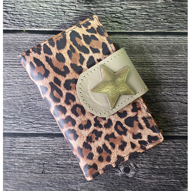 Oferta Cyber!! Mini Billetera Cuero
