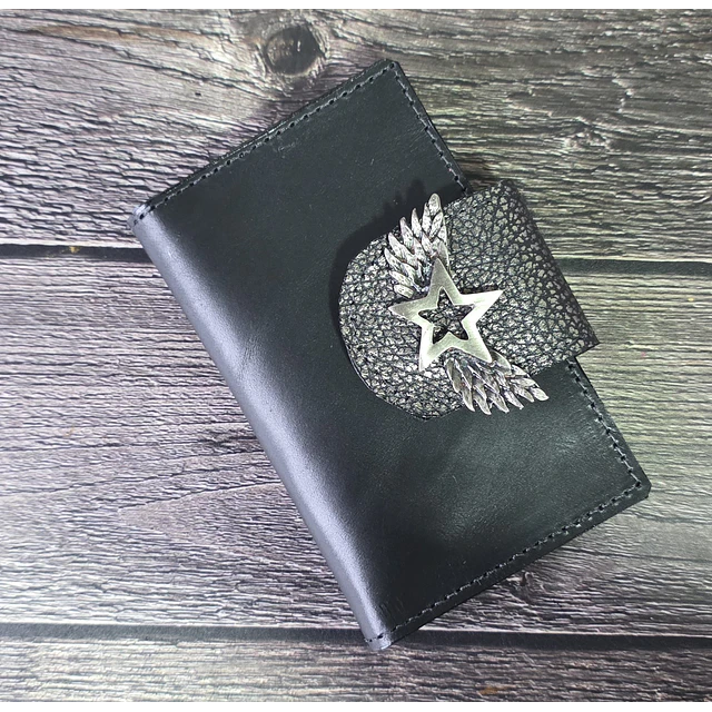 Oferta Cyber!! Mini Billetera Cuero