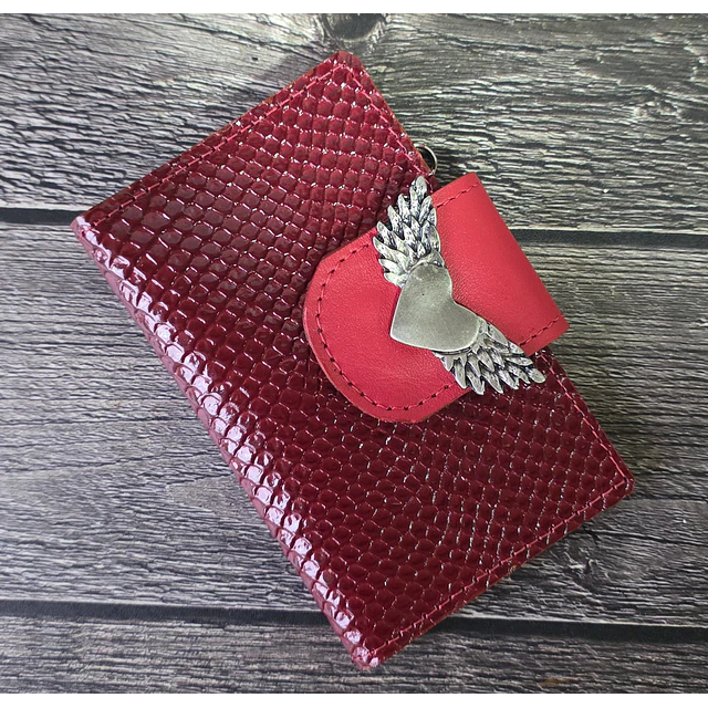 Oferta Cyber!! Mini Billetera Cuero