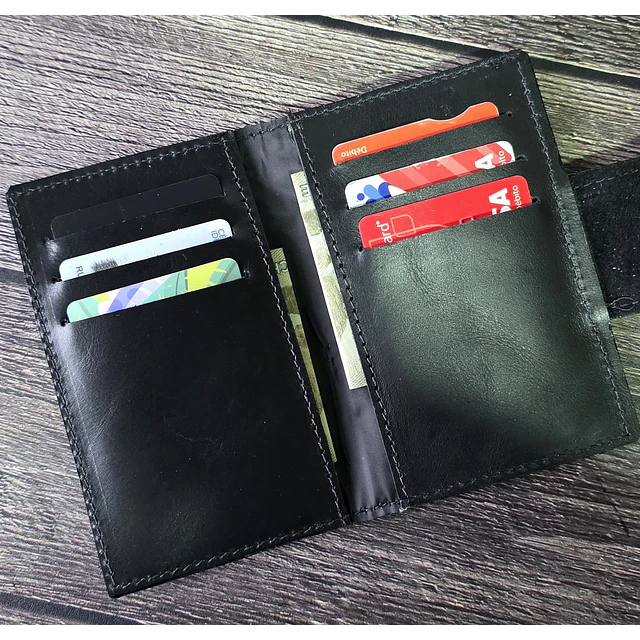Oferta Cyber!! Mini Billetera Cuero