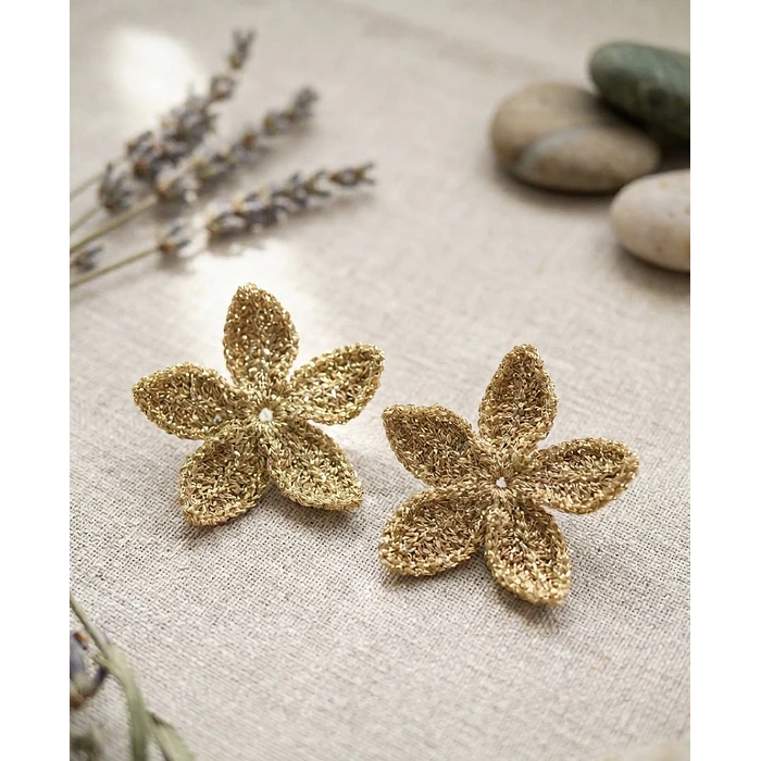 Aros Flor Gold Simple
