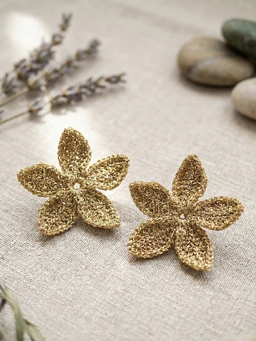 Aros Flor Gold Simple
