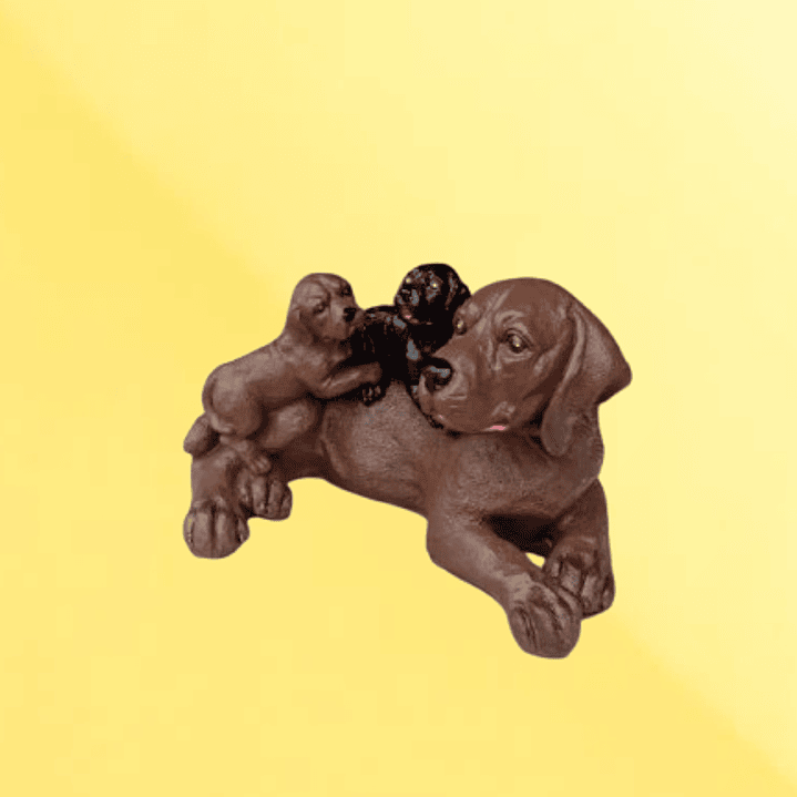 PERRA CON CACHORROS 2