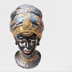 AFRICANA CON TURBANTE