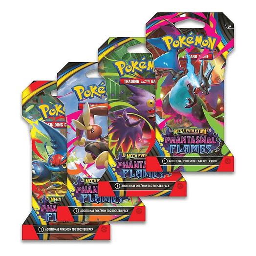 Phantasmal Flames - Sleeved Booster Pack Inglés 1
