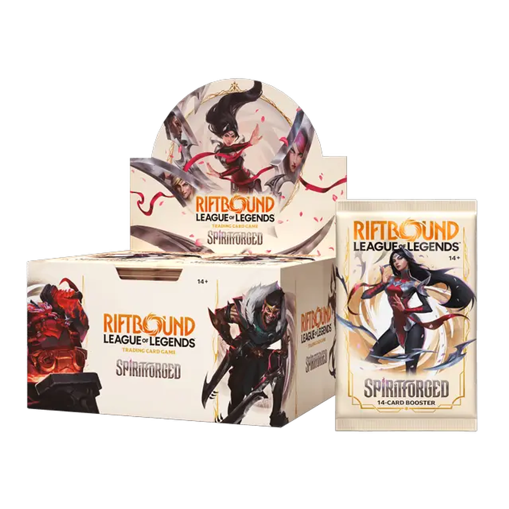 Riftbound League of Legends TCG – Spiritforged Booster Box 1