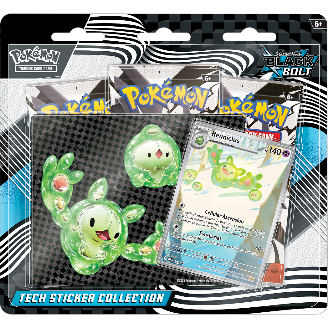 Black Bolt - Reuniclus Tech Sticker Collection Inglés 1