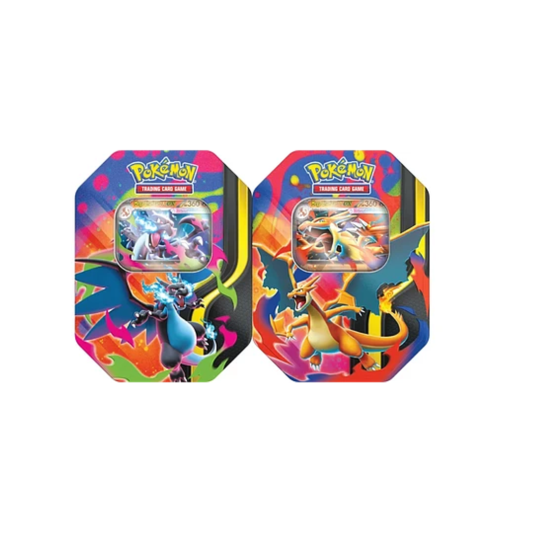 Mega Charizard Tin Inglés 1