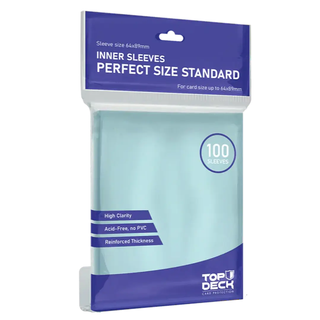 Fundas Perfect Size - TOPDECK Standard 64x89mm 1