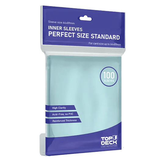 Fundas Perfect Size - TOPDECK Standard 64x89mm 1