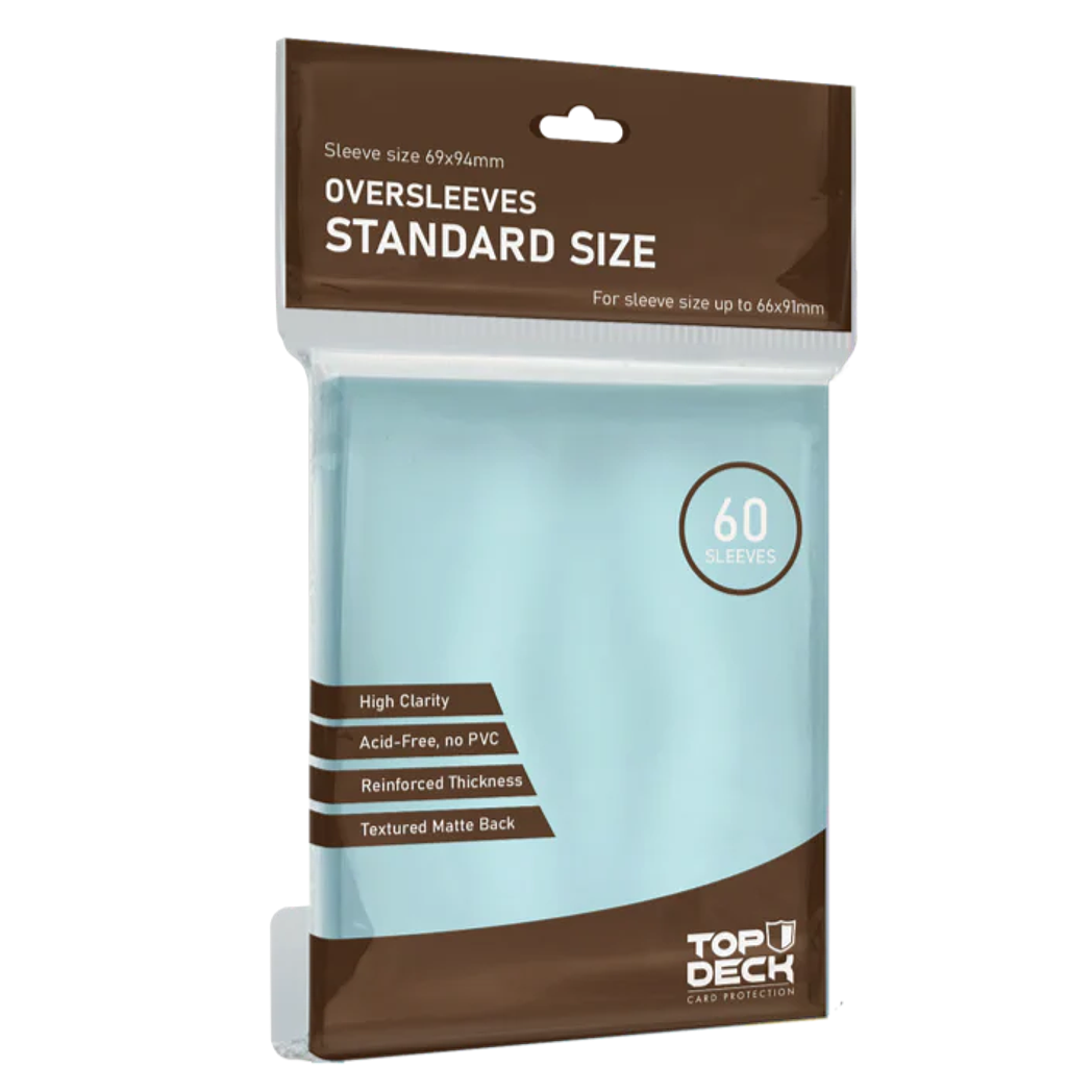 Fundas Oversleeves - TOPDECK Standard 69x94mm 1