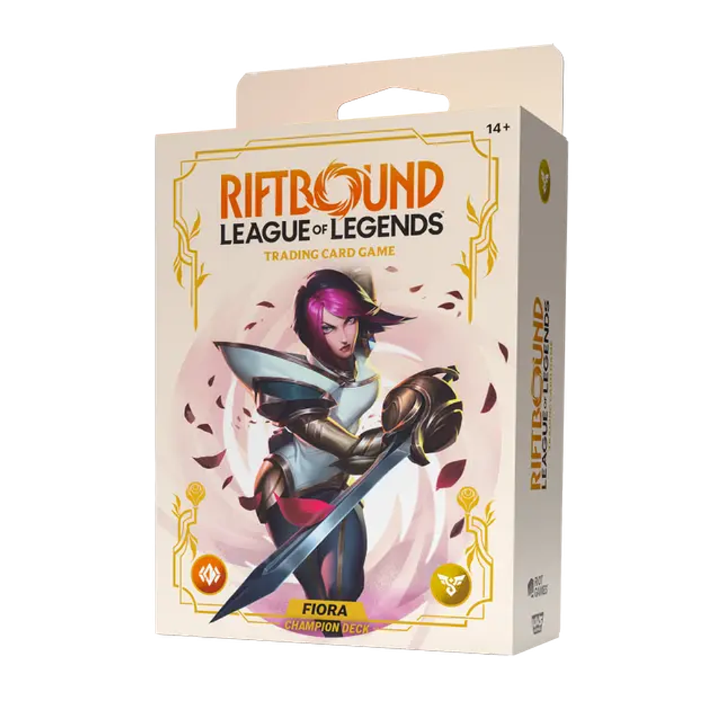 Riftbound League of Legends TCG - Spiritforged Champion Deck: Fiora 1
