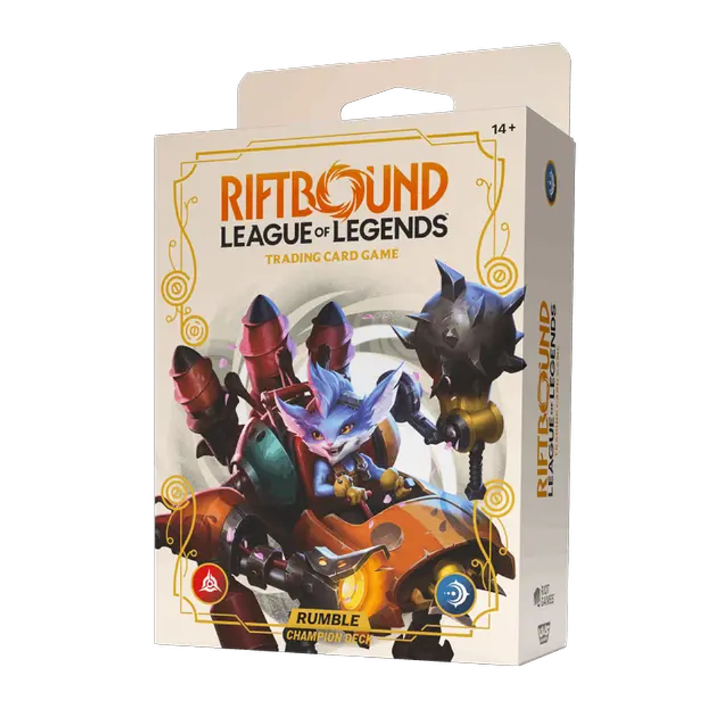 Riftbound League of Legends TCG - Spiritforged Champion Deck: Rumble 1