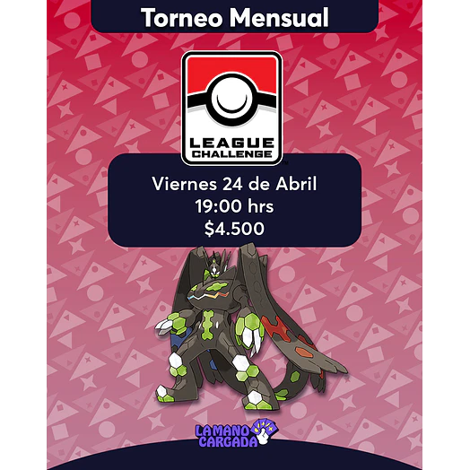 League Challengue Pokemon TCG Abril 1