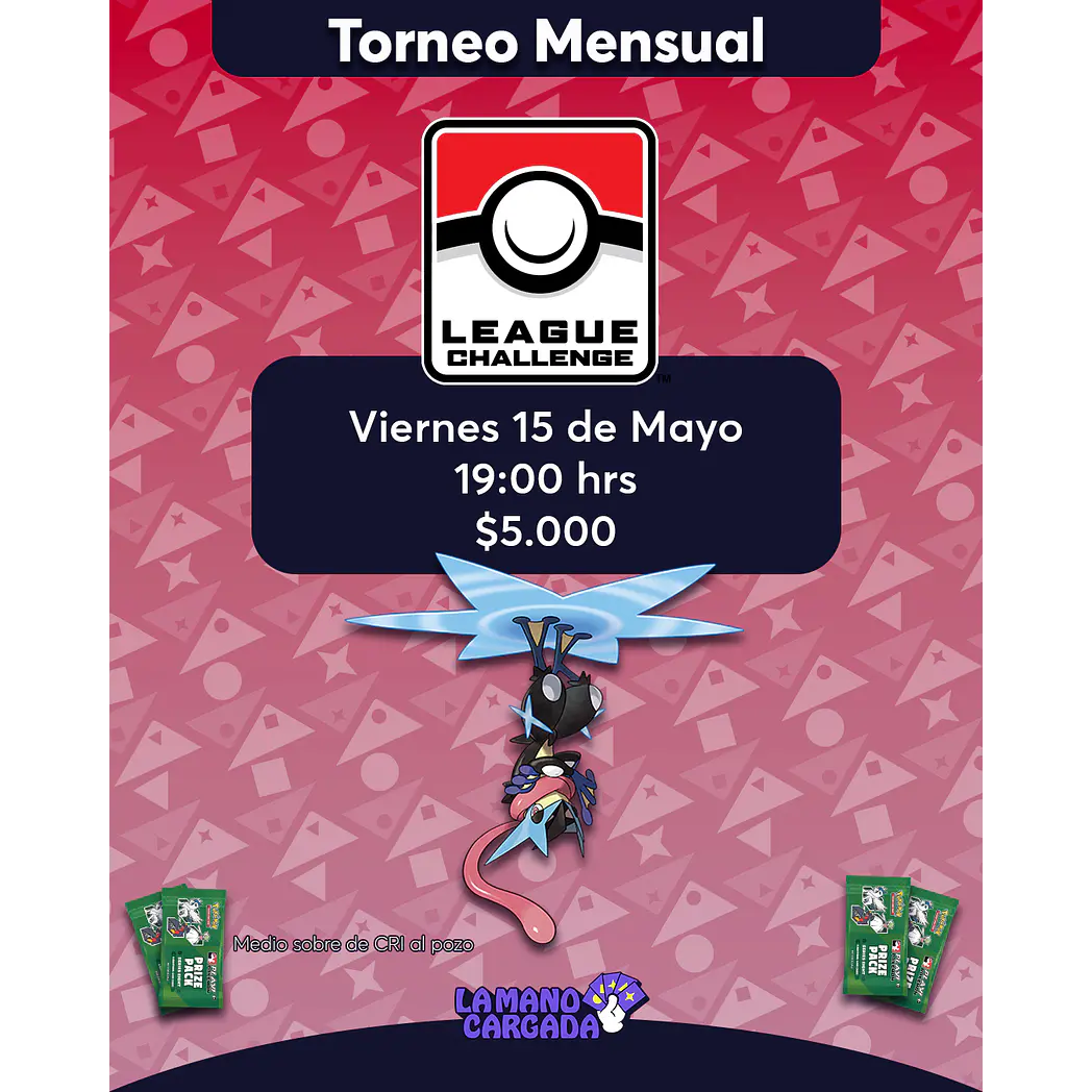 League Challengue Pokemon TCG Mayo 1