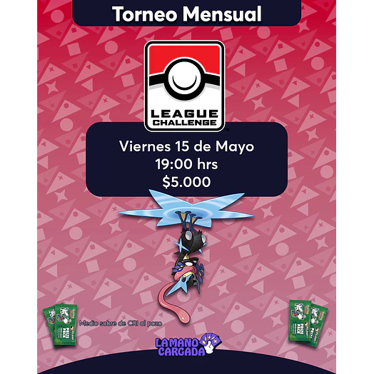 League Challengue Pokemon TCG Mayo 1
