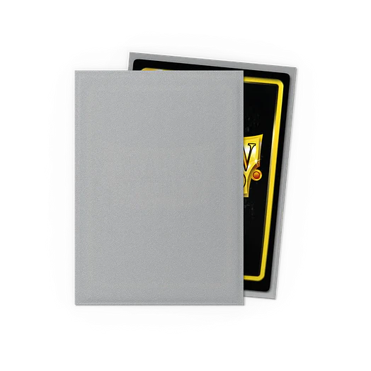 Matte Silver (x100) Dragon Shield 2