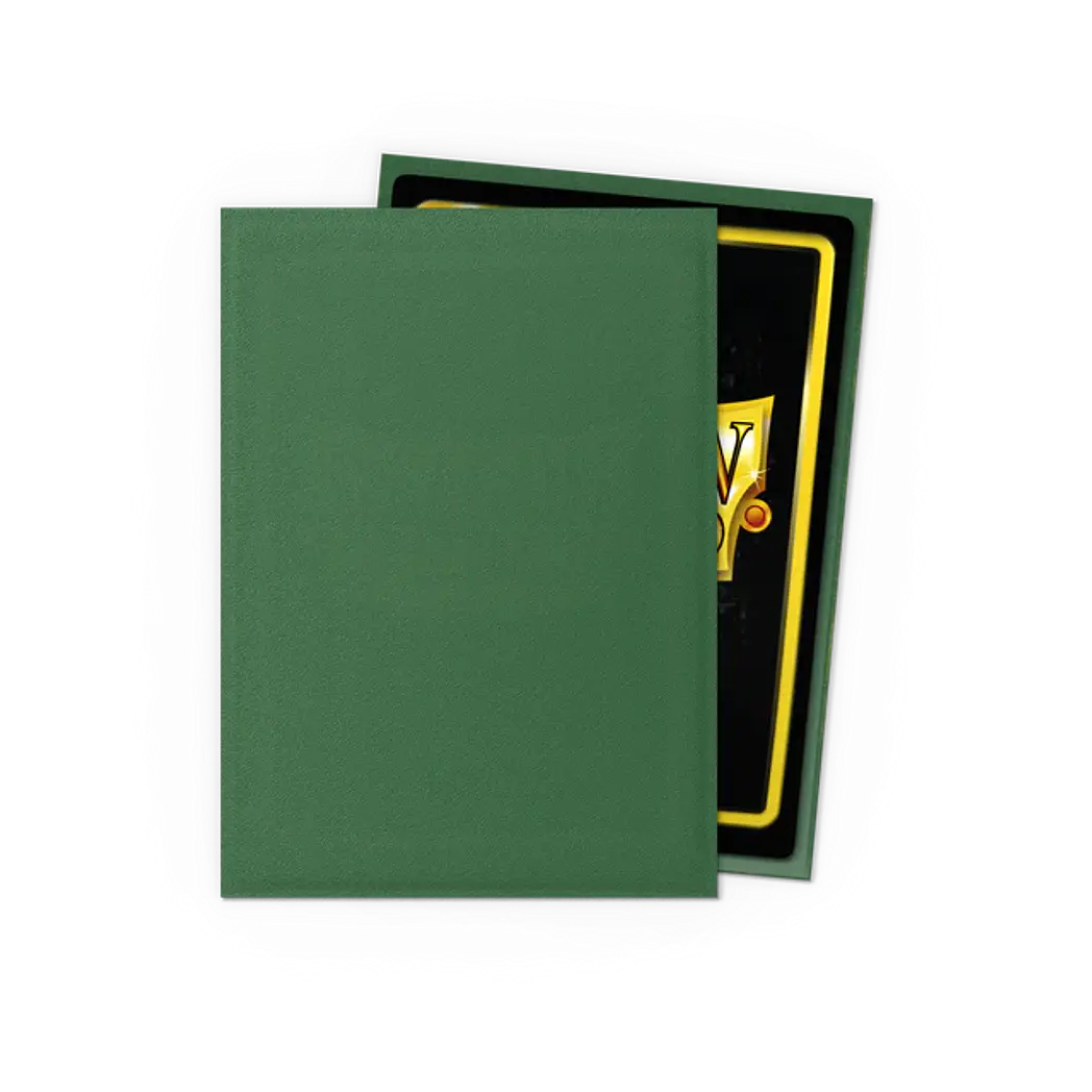 Matte Forest Green (x100) Dragon Shield 2