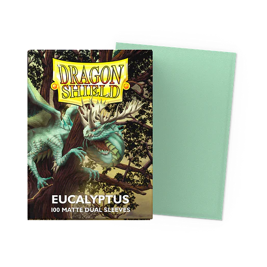 Dual-Matte Eucalyptus (x100) Dragon Shield 1