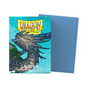 Dual-Matte Lagoon (x100) Dragon Shield