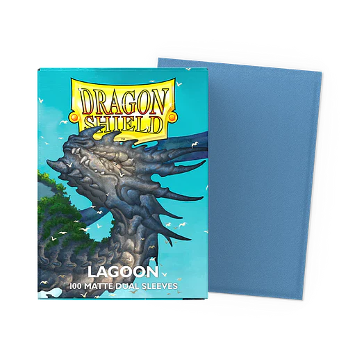 Dual-Matte Lagoon (x100) Dragon Shield 1