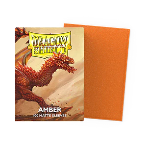 Matte Amber (x100) Dragon Shield