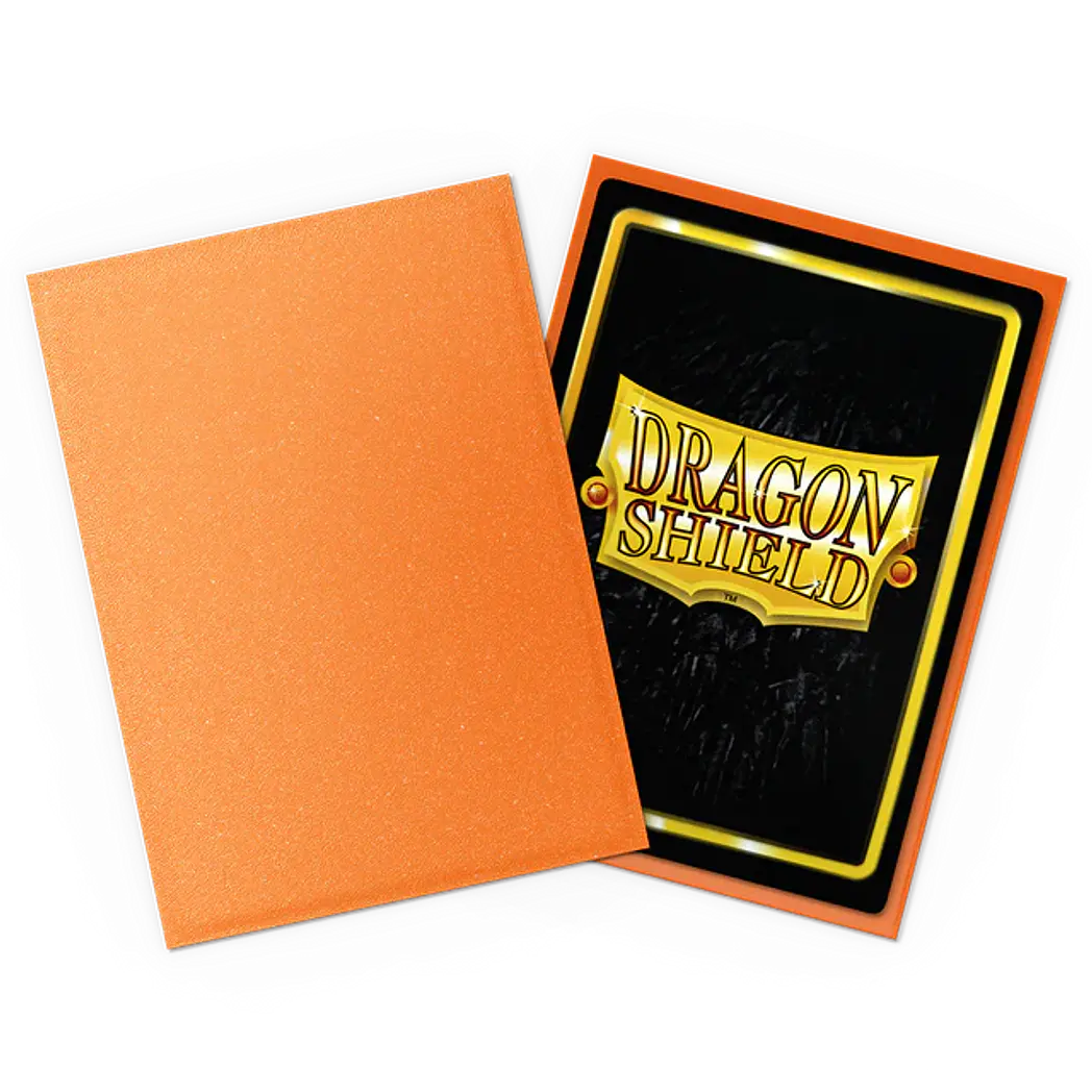Matte Amber (x100) Dragon Shield 2