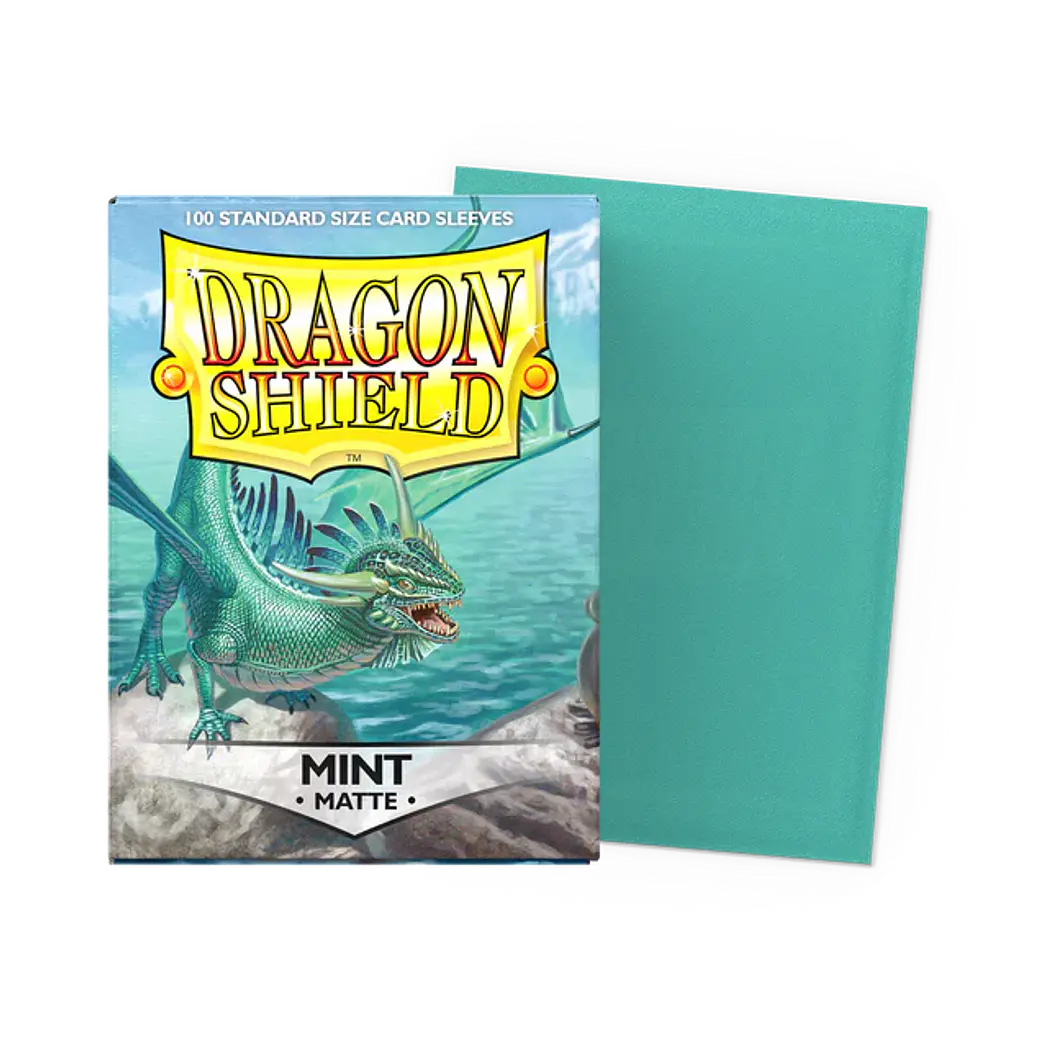 Matte Mint (x100) Dragon Shield 1