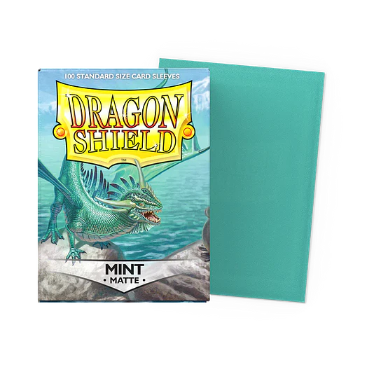 Matte Mint (x100) Dragon Shield 1