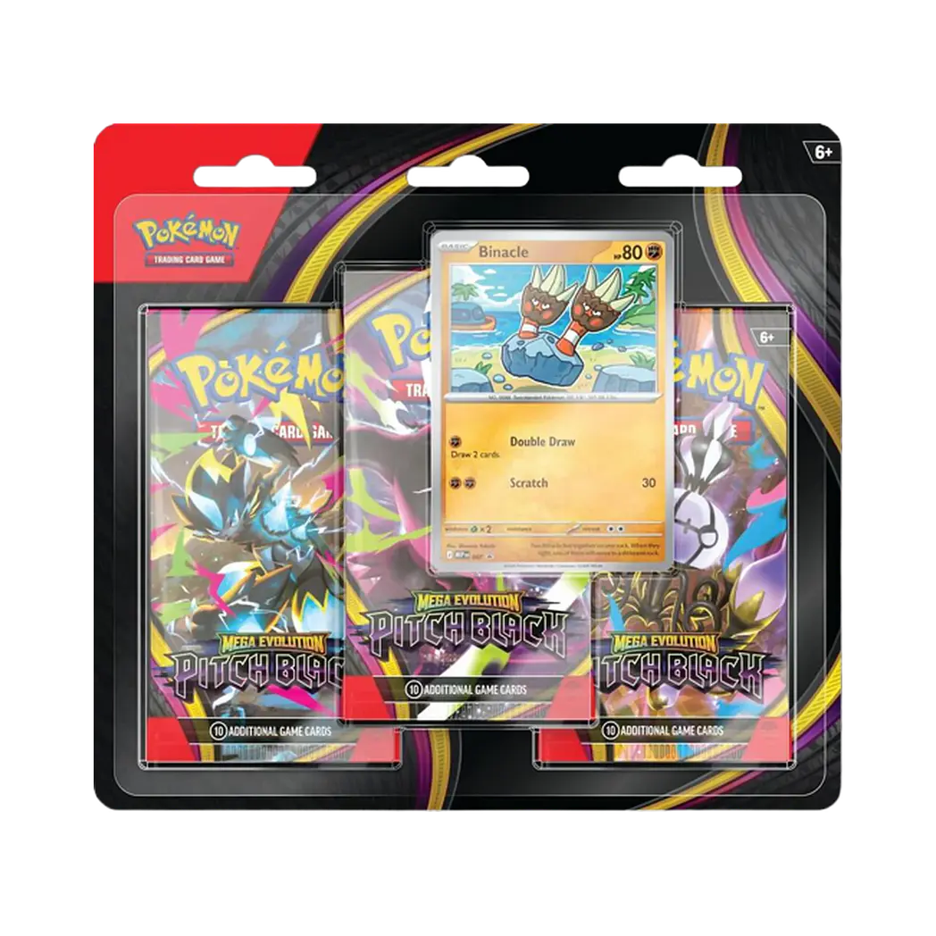 Pitch Black - 3-Pack Blister Inglés 1