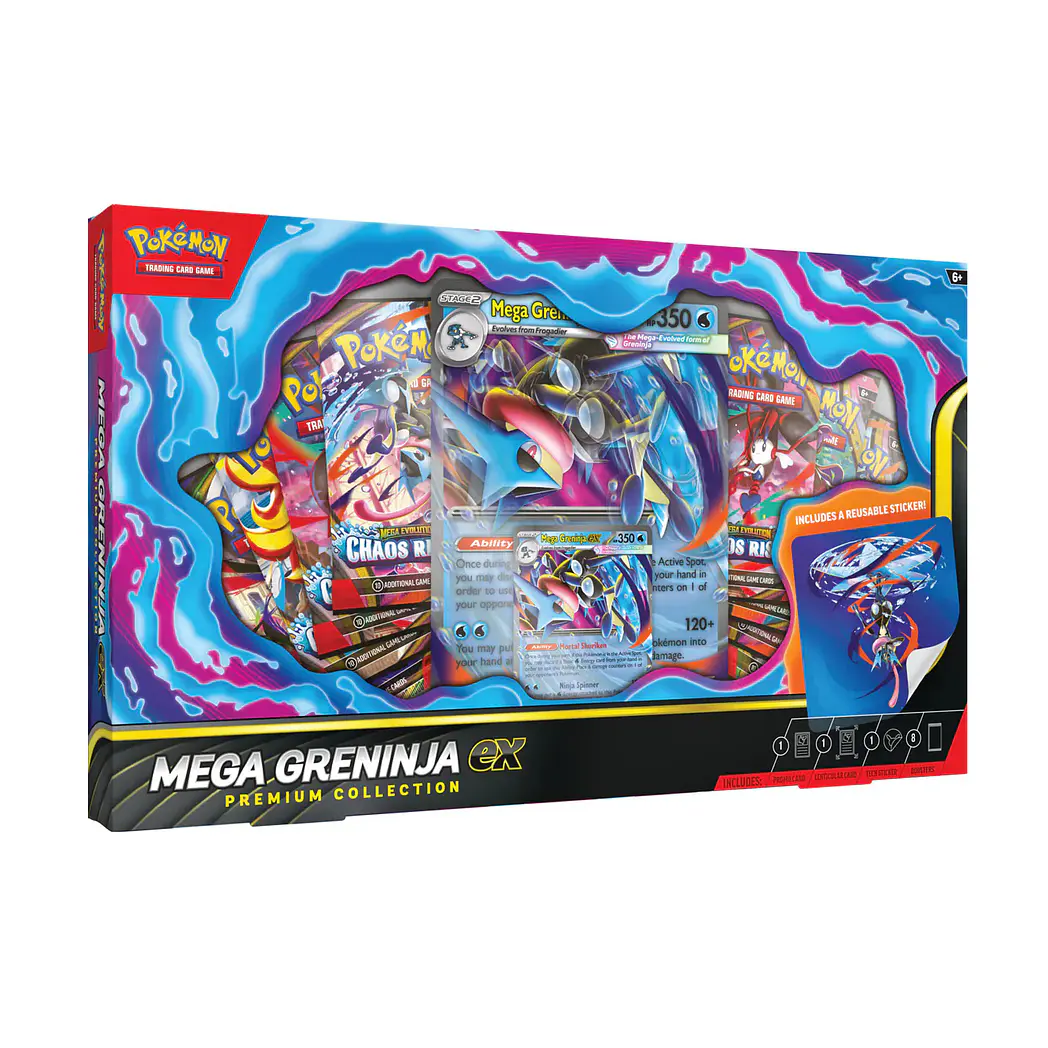 Mega Greninja ex Premium Collection Inglés 1